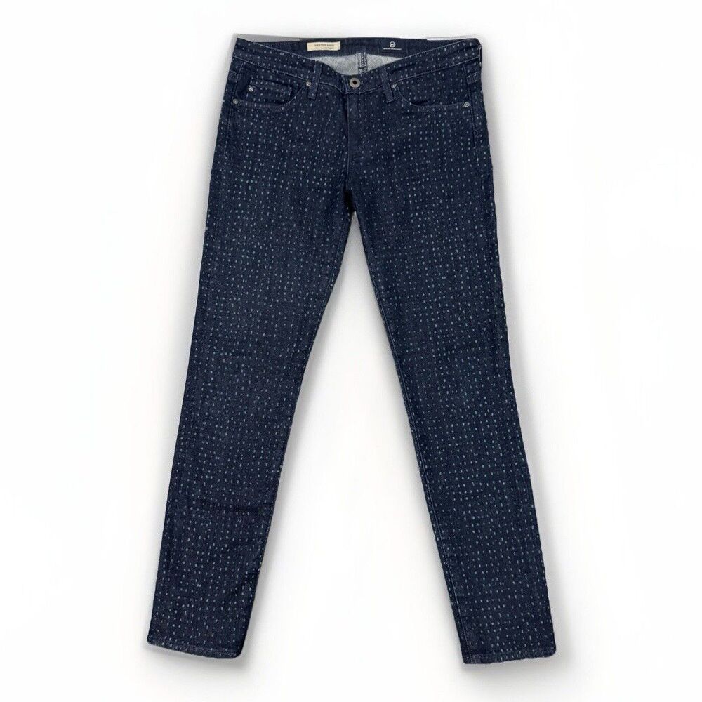 AG Adriano Goldschmied Jeans Womens 27R Stevie Ankle Slim Straight Classic Prep